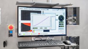 Curva di test del circuito di prova